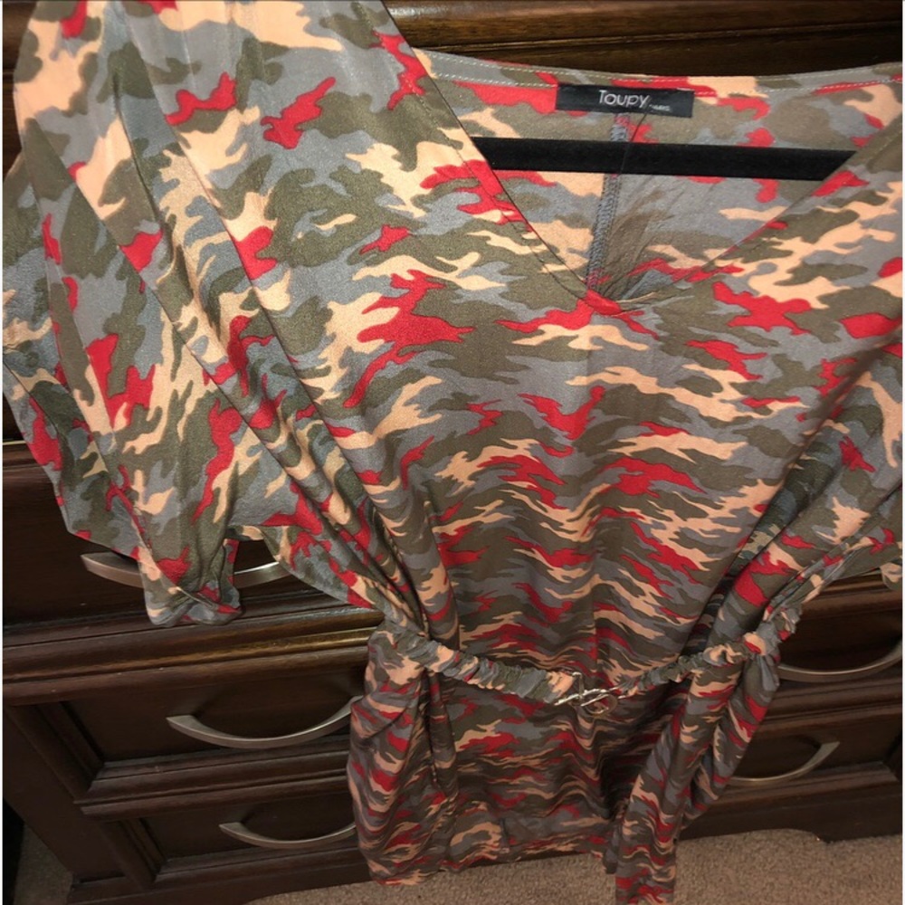 Camo Silk Dress